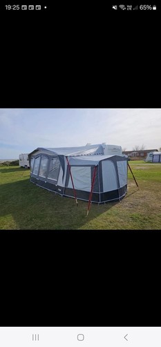 Caravan awning - caravan,